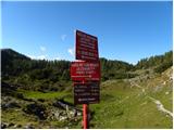 End of road on Vogar - Koča pri Triglavskih jezerih